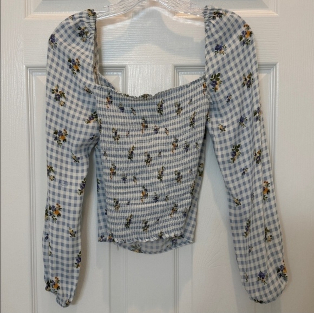 Reformation Reign Top In Al Fresco Size 6 - Picture 3 of 8